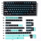 104+57 Keys SA Profile ABS Doubleshot Keycaps Set for MX Keyboard Chocolates / Monster / Ham